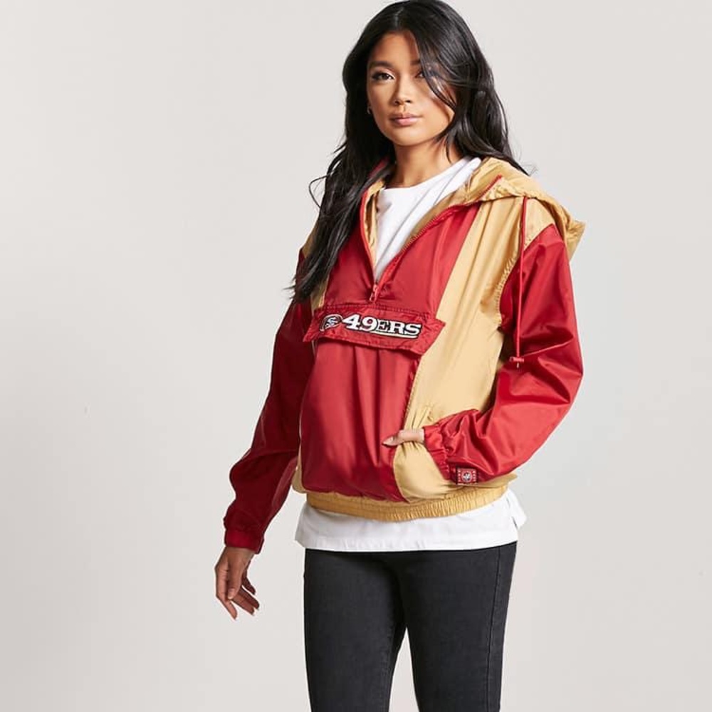 49ERS WINDBREAKER💛❤️